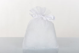 Sacchettino organza bianco
