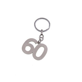 Portachiavi in metallo numero 60