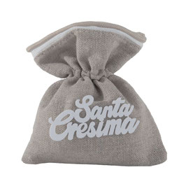 Sacchetto cresima con scritta