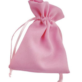 Sacchetto Portaconfetti in cotone rosa