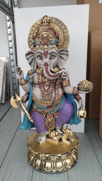 Statua Ganesh in resina altezza 32 cm