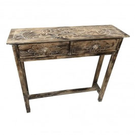 Consolle in legno di paulonia