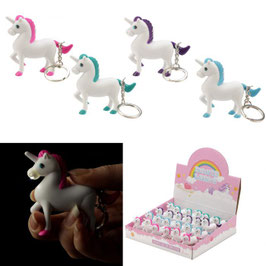 Portachiave unicorno con suono