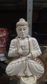 Buddha decapato bianco