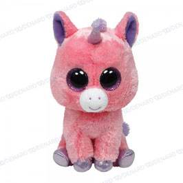 Peluche unicorno rosa Beanie Boo's Magic