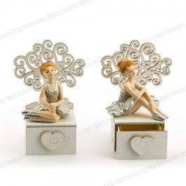 Ballerina bomboniera portaconfetti albero della vita