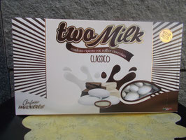 Confetti two milk classico cioccolato bianco, rosa o azzurro