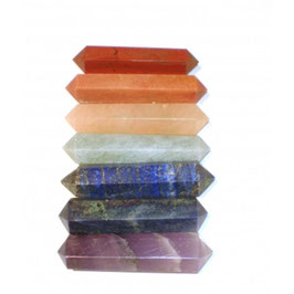 Set di 7 pietre dure nei colori dei Chakra