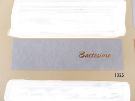 Bigliettino battesimo azzurro
