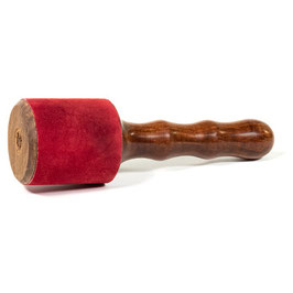 Batacchio per campane in legno e camoscio