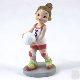 Statuetta volley pallavolista