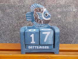 Calendario pesce azzurro