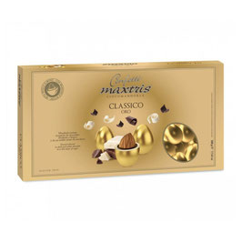 Confetti maxtris cioccomandorla dorati 500 grammi