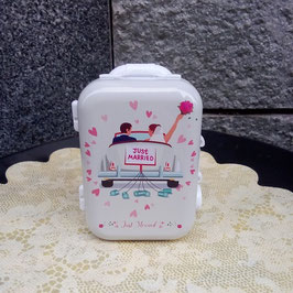 Portaconfetti trolley matrimonio