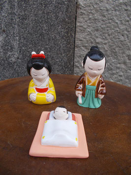 Presepe 3 figure  giapponese