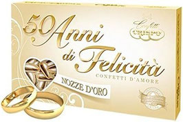 Confetti Crispo alla mandorla dorati 500 grammi