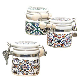 Barattolo linea ischia colori assortiti altezza 6 cm