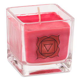 Candele singole 7 Chakra profumate ed ecologiche in cera di colza