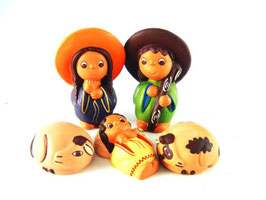 Presepe messicano 5 figure