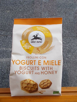 Frollini bio con yogurt e miele