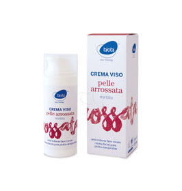 Crema viso pelle delicata e arrossata con couperose