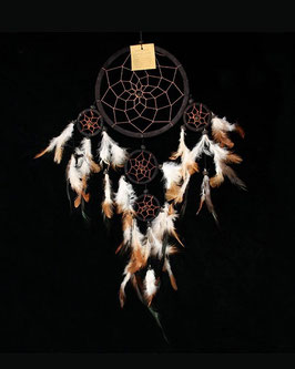 Acchiappasogni in pelle nero