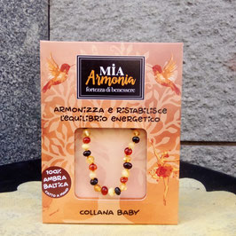 Collana in ambra baltica per bambino