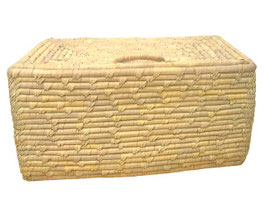 Cesto rettangolare paglia 52x32 xh25