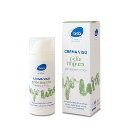 Crema viso pelle impura con bardana e ortica