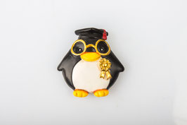 Pinguino laureato magnete