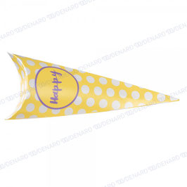 Cono giallo Happy