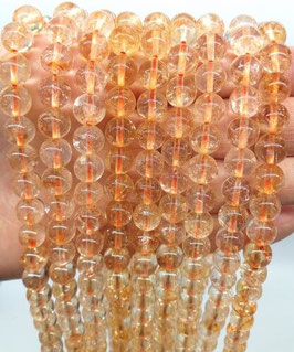 Perle di quarzo citrino naturale
