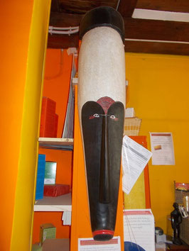 Maschera Ghanese da parete 115cm di altezza