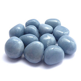 Angelite burattata di qualità A