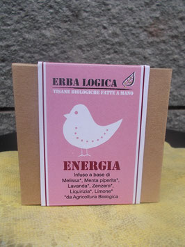 Scatola infuso in filtri energia