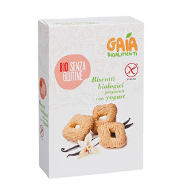 Biscotti bio con yogurt
