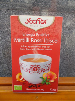 Yogi tea energia positiva mirtillo rosso ibisco