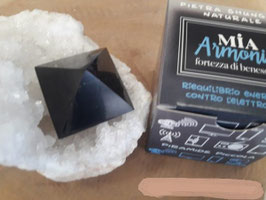 Piramide in shungite piccola