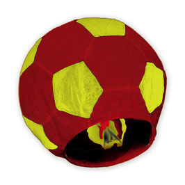 Lanterna dei cieli pallone calcio giallorosso 100cm