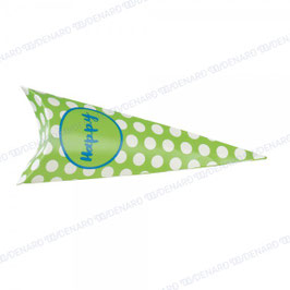 Cono verde Happy