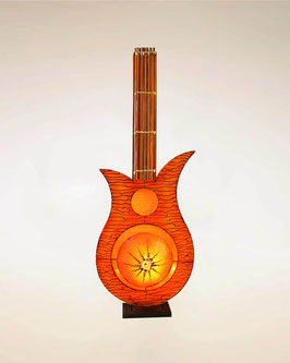 Lampada a forma di chitarra grande