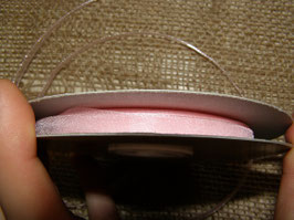 Nastro organza 6mm rosa