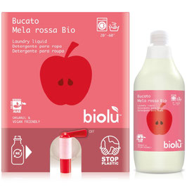 Detersivo bucato con olio essenziale di mela rossa Biolù 20 litri