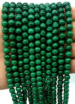 Perle di malachite scura qualità AA