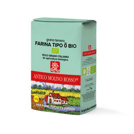 Farina di grano tenero tipo 0 bio Antico Molino Rosso