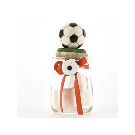 Barattolo calcio portaconfetti