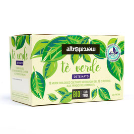 Tè verde deteinato Altromercato