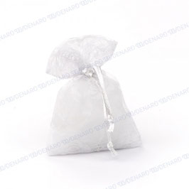 Sacchetto merletto bianco