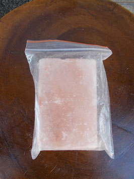 Saponetta di sale rosa retangolare