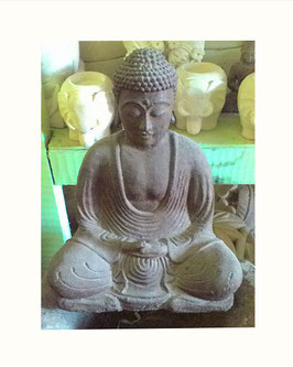 Statua Buddha in pietra